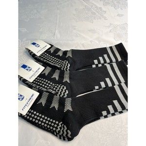 NWT ~ 3 Pairs of Women’s FitExtreme Black Gray Crew Socks Athletic